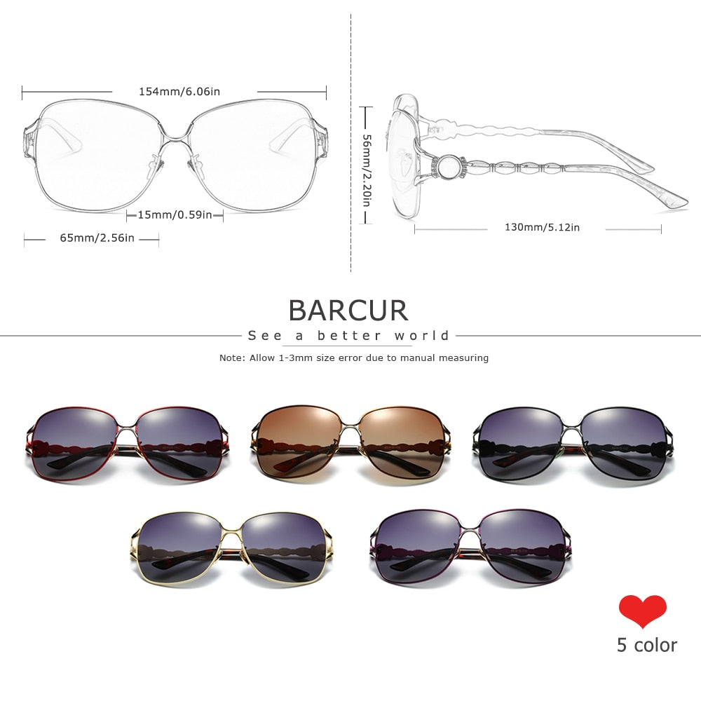 Lux polarized shades "Rectanglar"