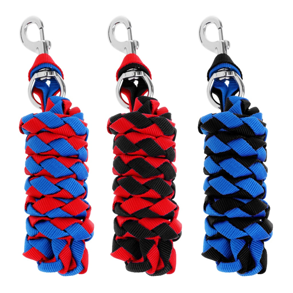 Heavy duty braided equestrian rope