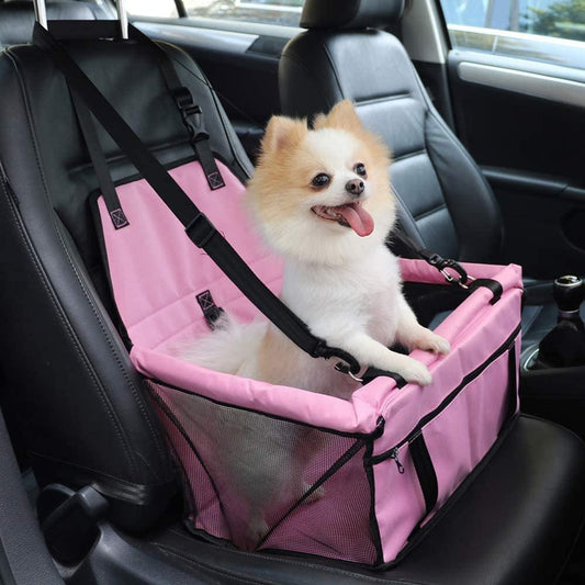 Basket car seat for little dogs