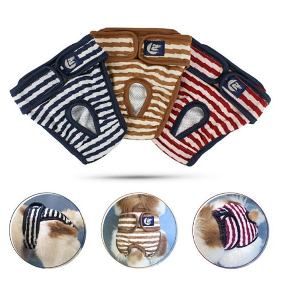 Washable, Menstruation, Female Dog Panties/Underwear