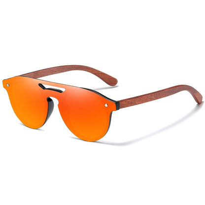 Natural Wooden Sunglasses Men Polarized Fashion Sun Glasses