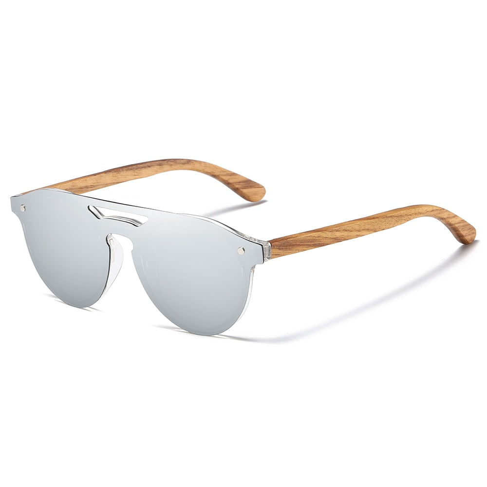 Natural Wooden Sunglasses Men Polarized Fashion Sun Glasses