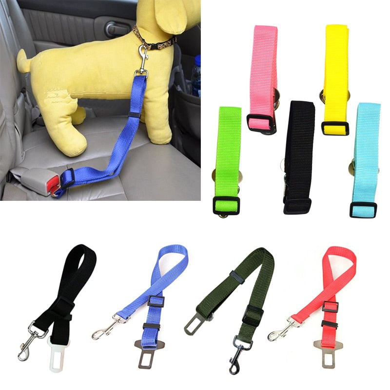 Dogs Car Seat belt Safety Lever Auto Traction