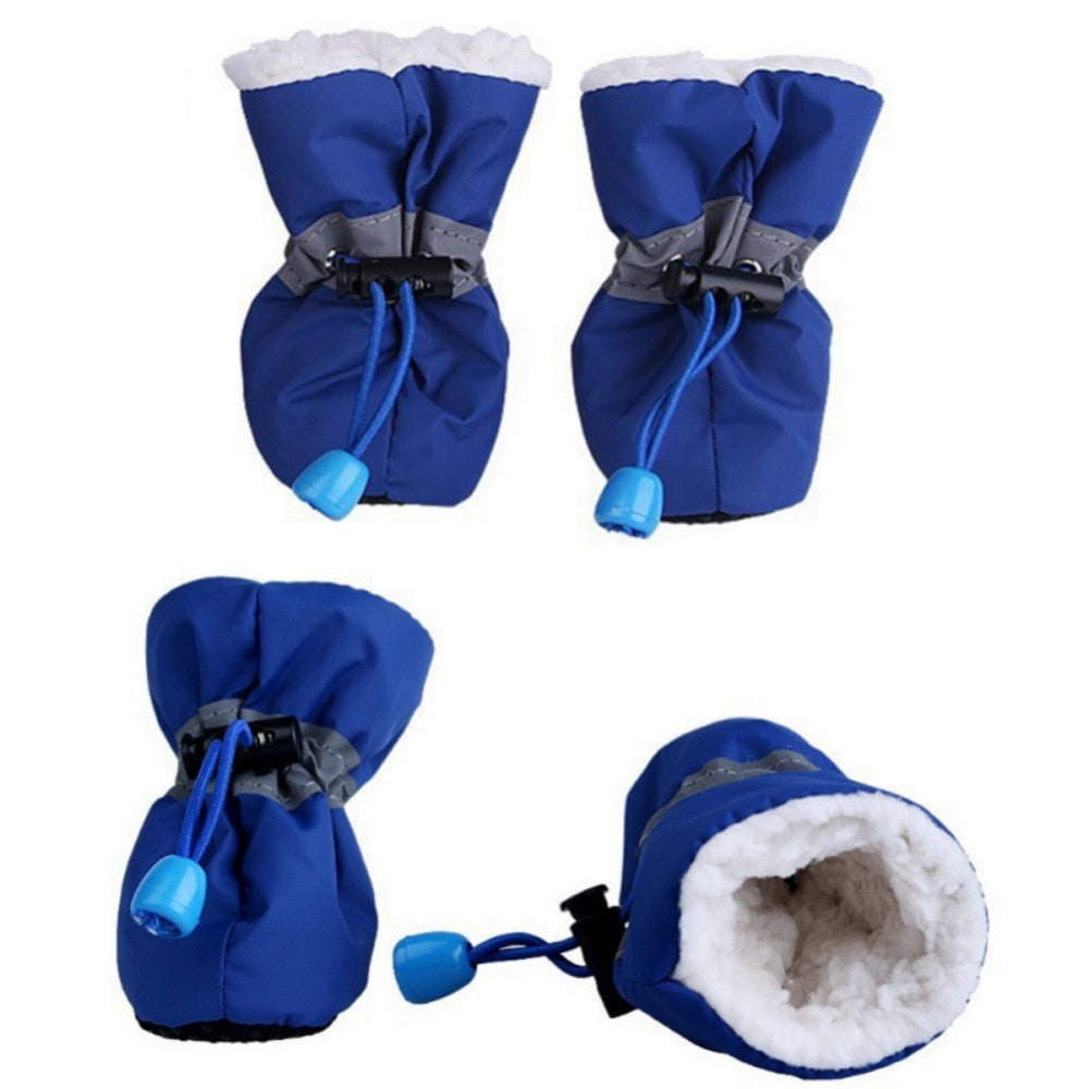 Dog anti skid protective foot wear