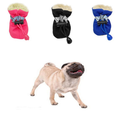 Dog anti skid protective foot wear