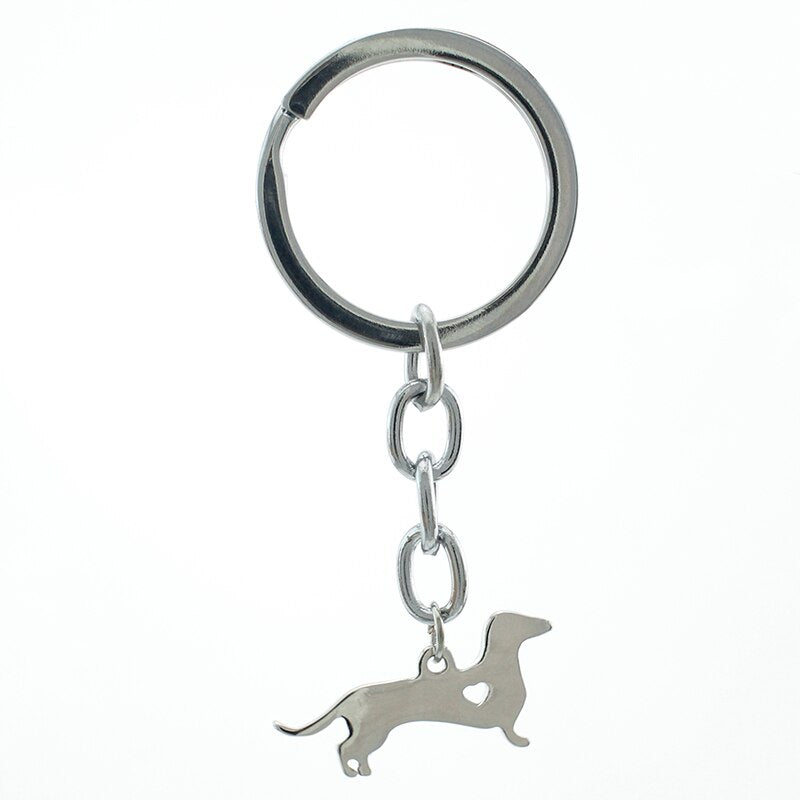 enthusiastic dog pendant key chain key holder