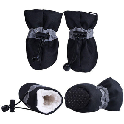 Dog anti skid protective foot wear