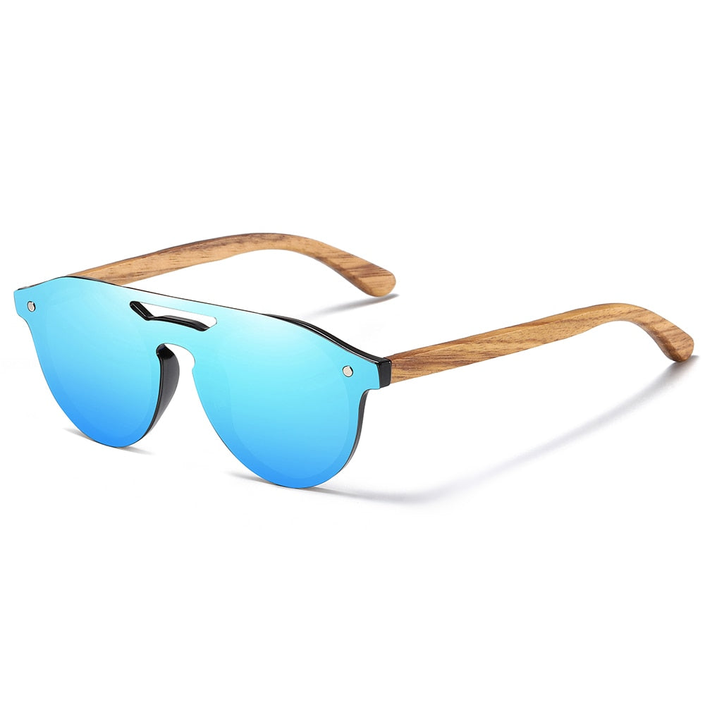 Natural Wooden Sunglasses Men Polarized Fashion Sun Glasses