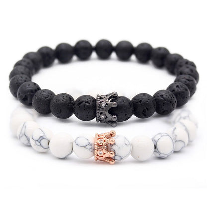 Natural stones bracelet set