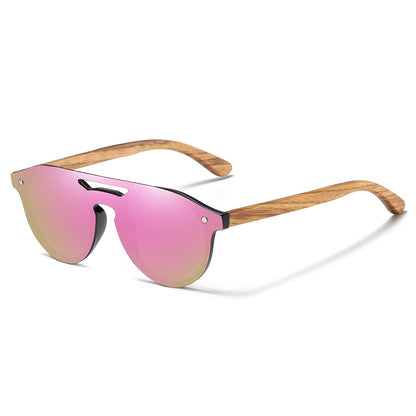 Natural Wooden Sunglasses Men Polarized Fashion Sun Glasses