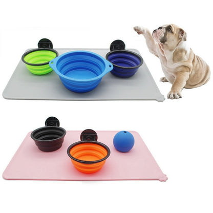 Silicone Pet Mat for Dog or Cat