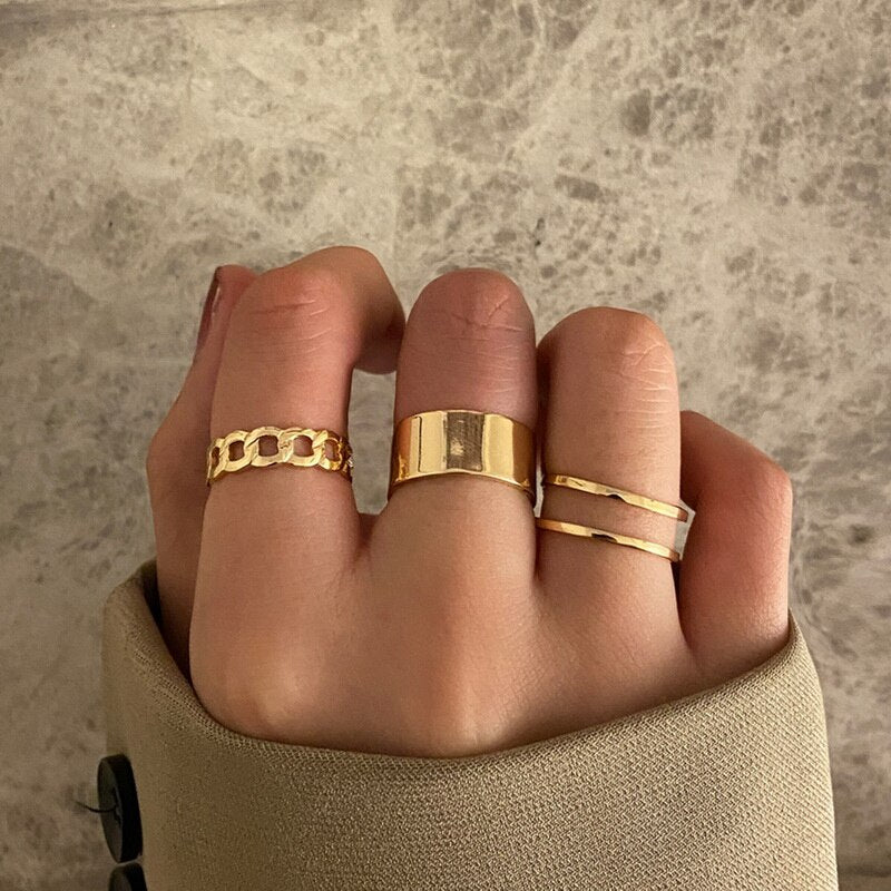 Bohemian Rings set