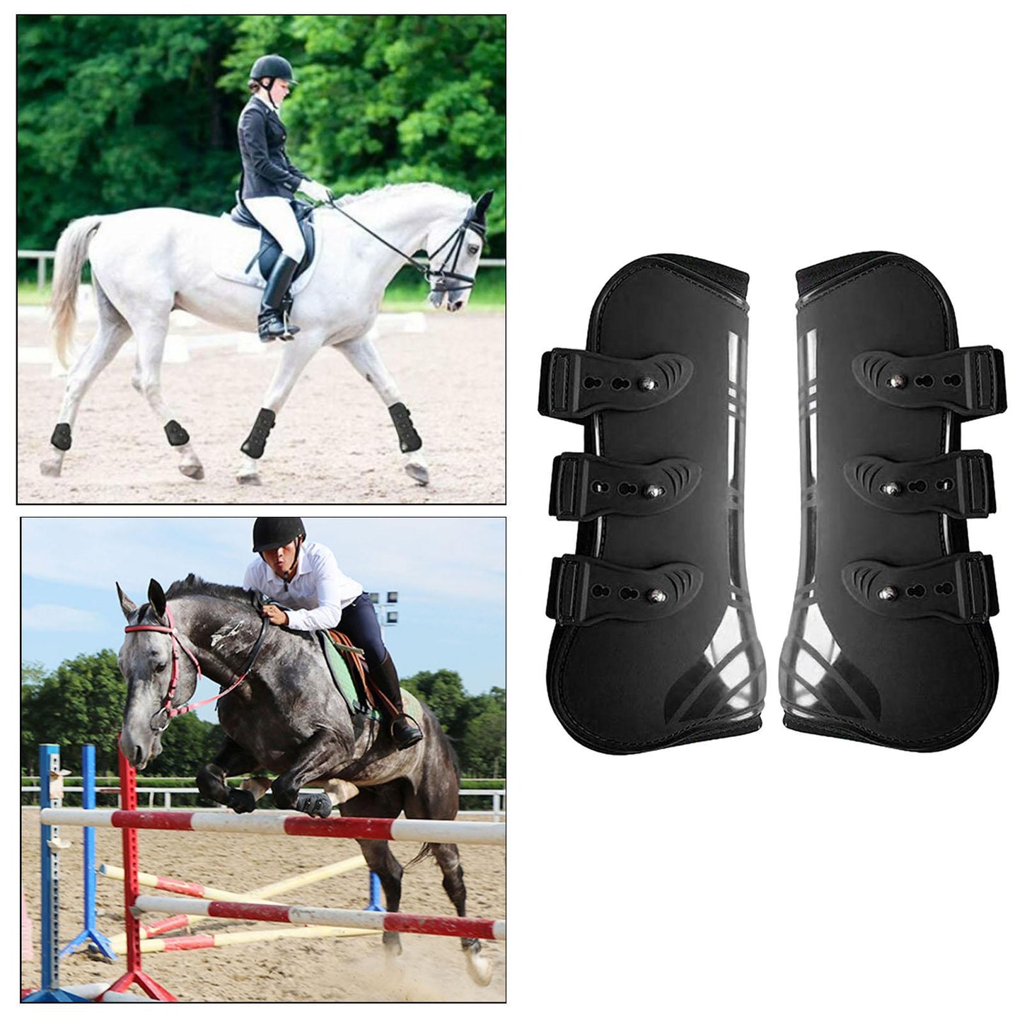 Horse tendon protection boots