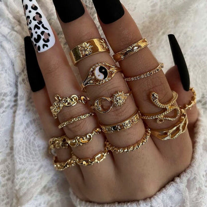 Bohemian Rings set