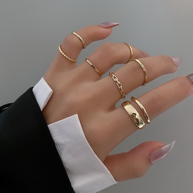 Bohemian Rings set