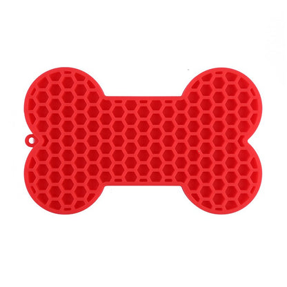 Silicone licking pad for dogs and cats