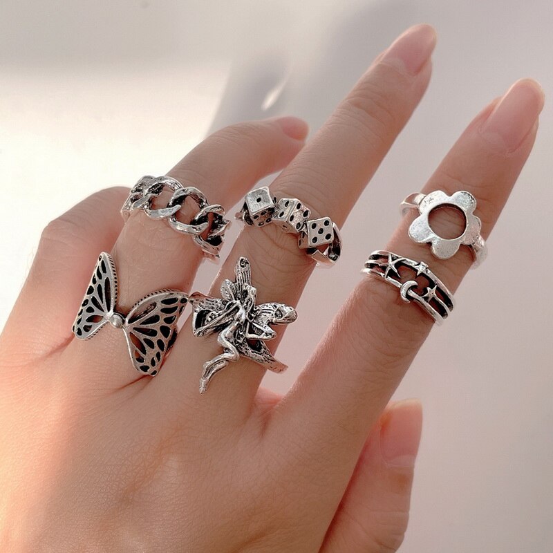 Bohemian Rings set