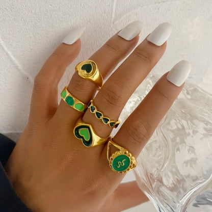 Bohemian Rings set