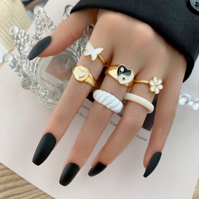 Bohemian Rings set