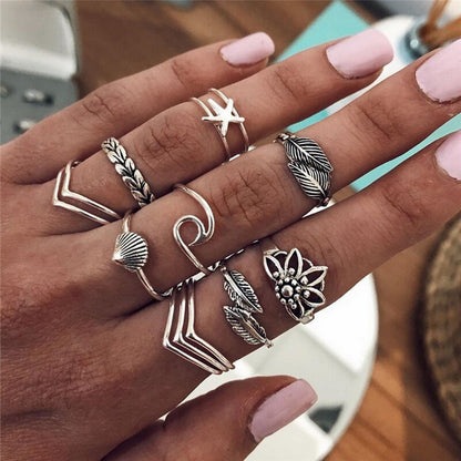 Bohemian Rings set