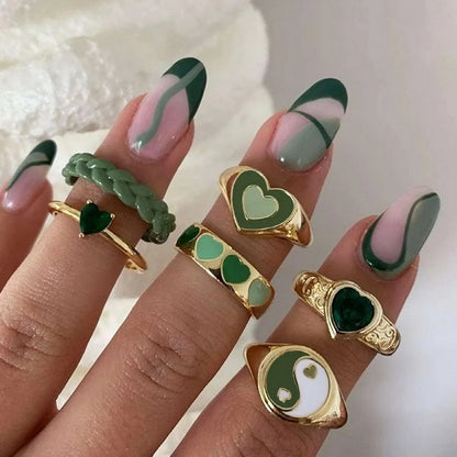 Bohemian Rings set