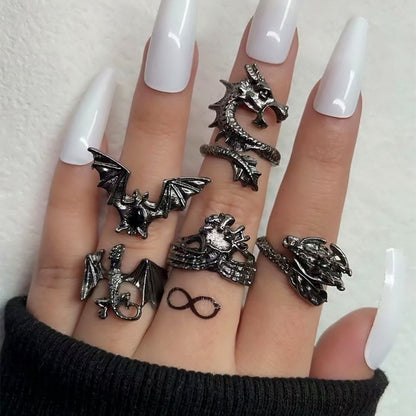 Bohemian Rings set