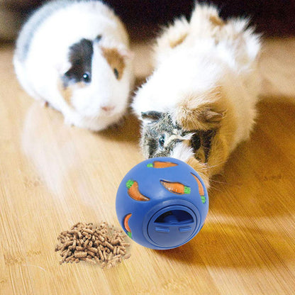 Rabbit slow feed treat ball