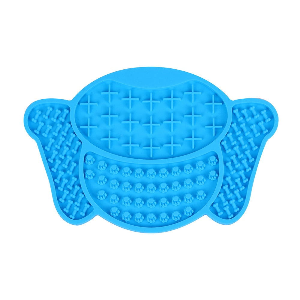 Silicone licking pad for dogs and cats