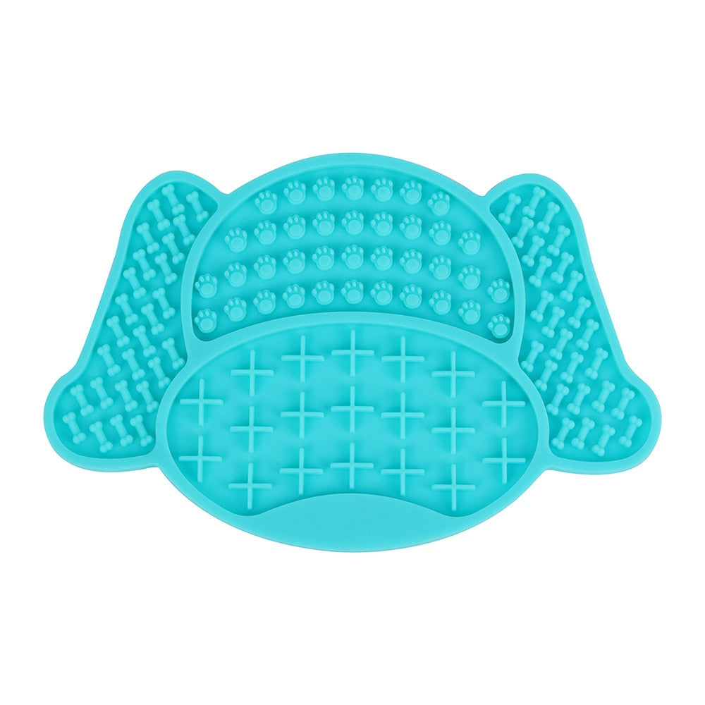 Silicone licking pad for dogs and cats