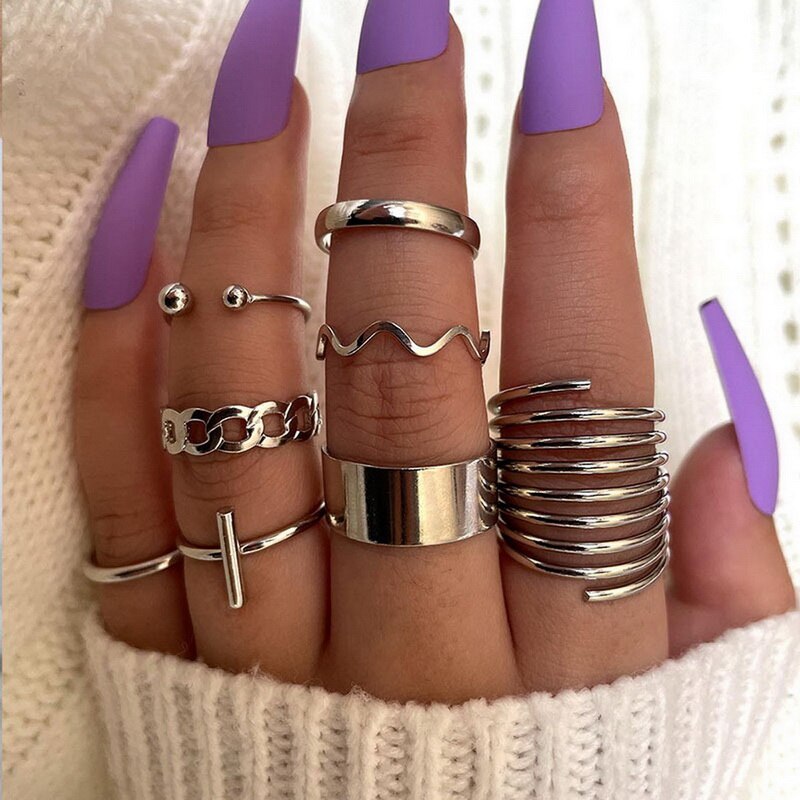 Bohemian Rings set