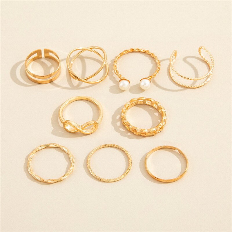 Bohemian Rings set