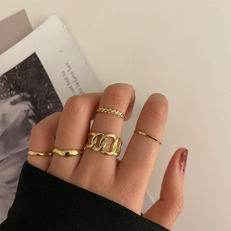 Bohemian Rings set