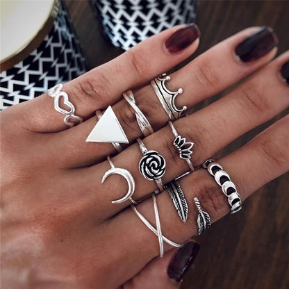 Bohemian Rings set