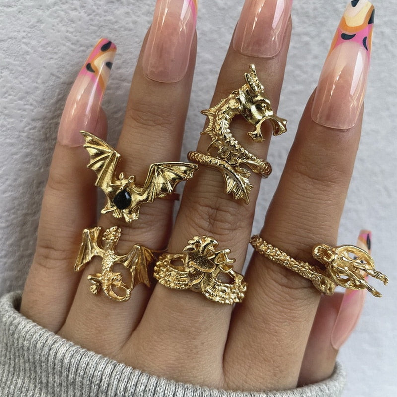 Bohemian Rings set