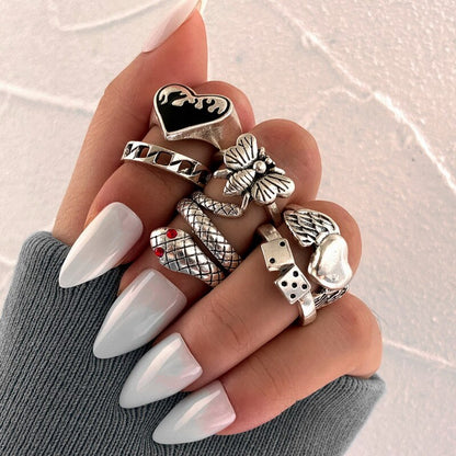 Bohemian Rings set