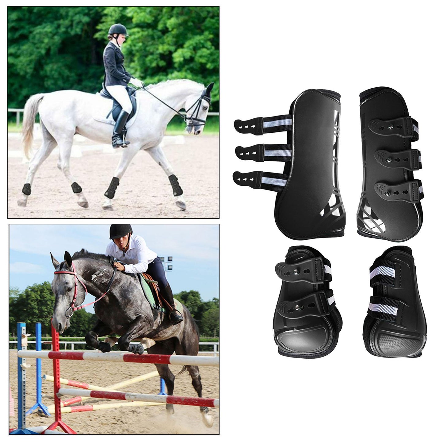 Horse tendon protection boots