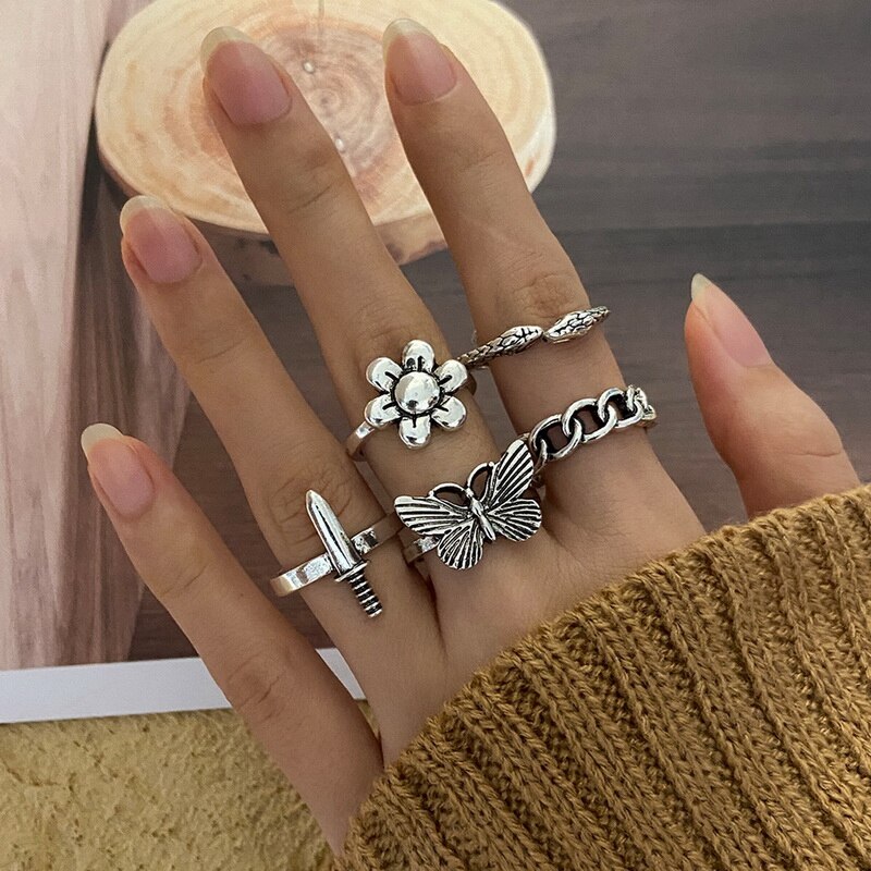 Bohemian Rings set