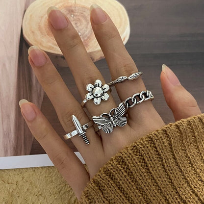 Bohemian Rings set