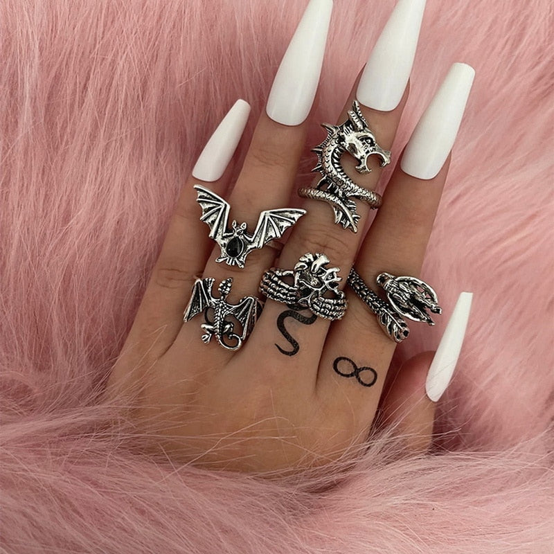 Bohemian Rings set