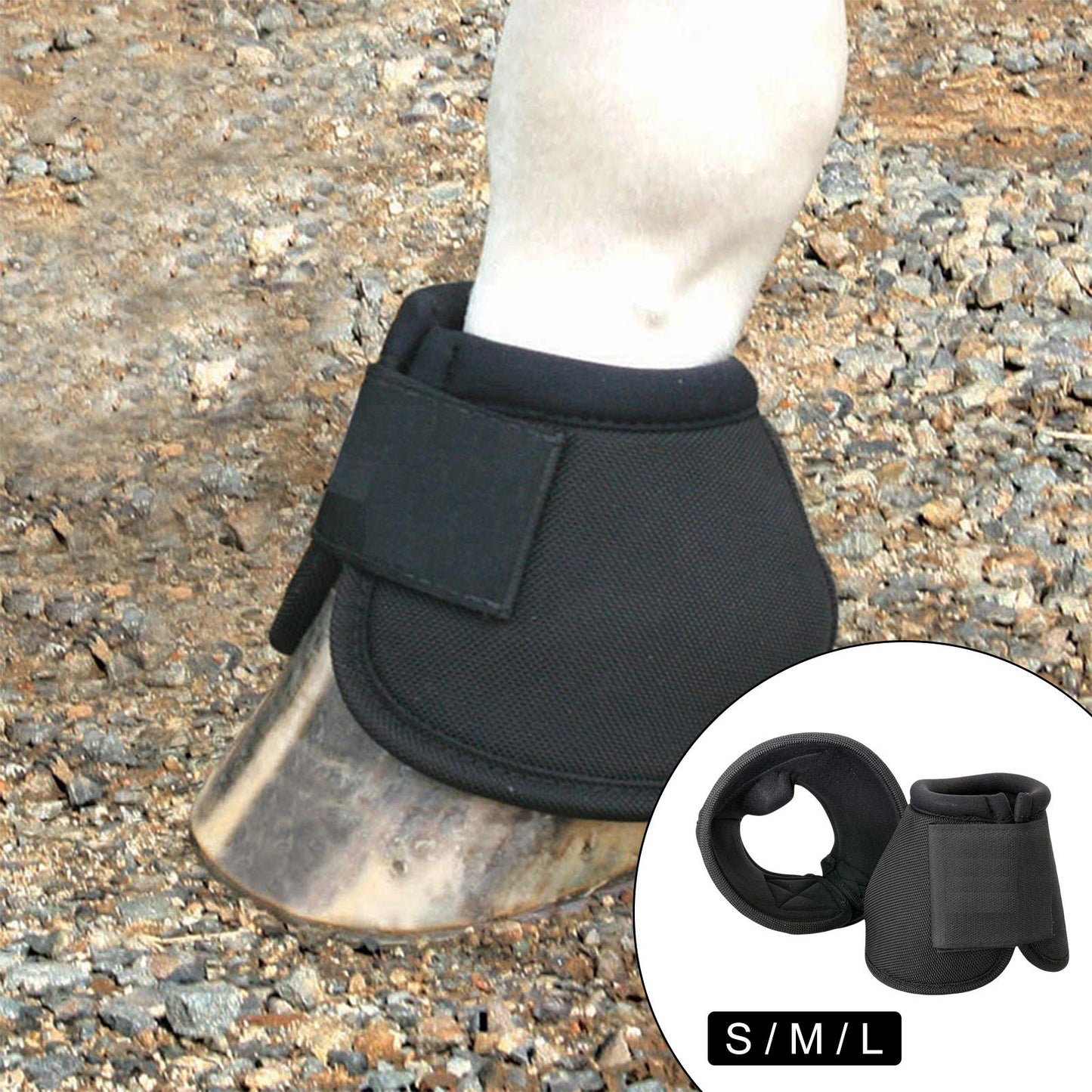 Long Lasting Horse Bell Boots Tear Resistant