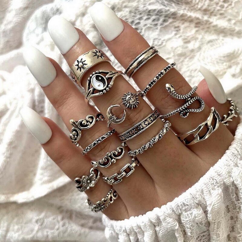 Bohemian Rings set