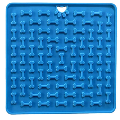 Silicone licking pad for dogs and cats