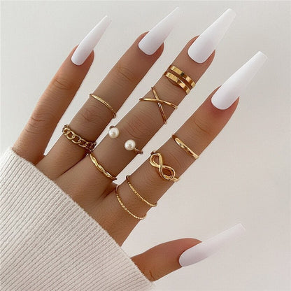 Bohemian Rings set