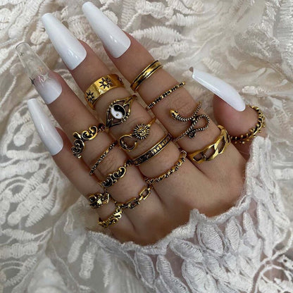 Bohemian Rings set