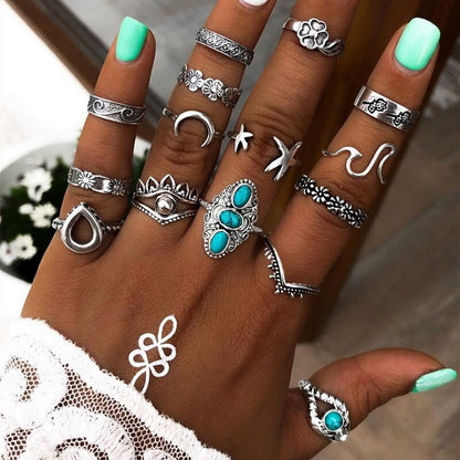 Bohemian Rings set