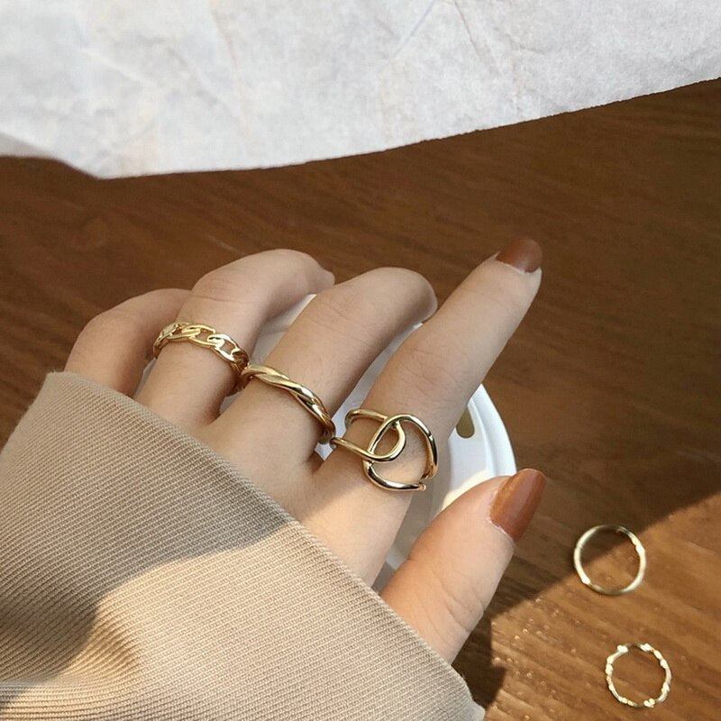 Bohemian Rings set