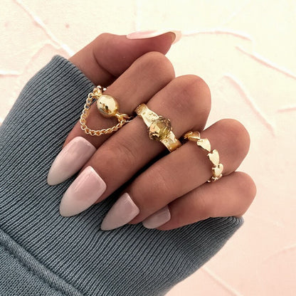 Bohemian Rings set