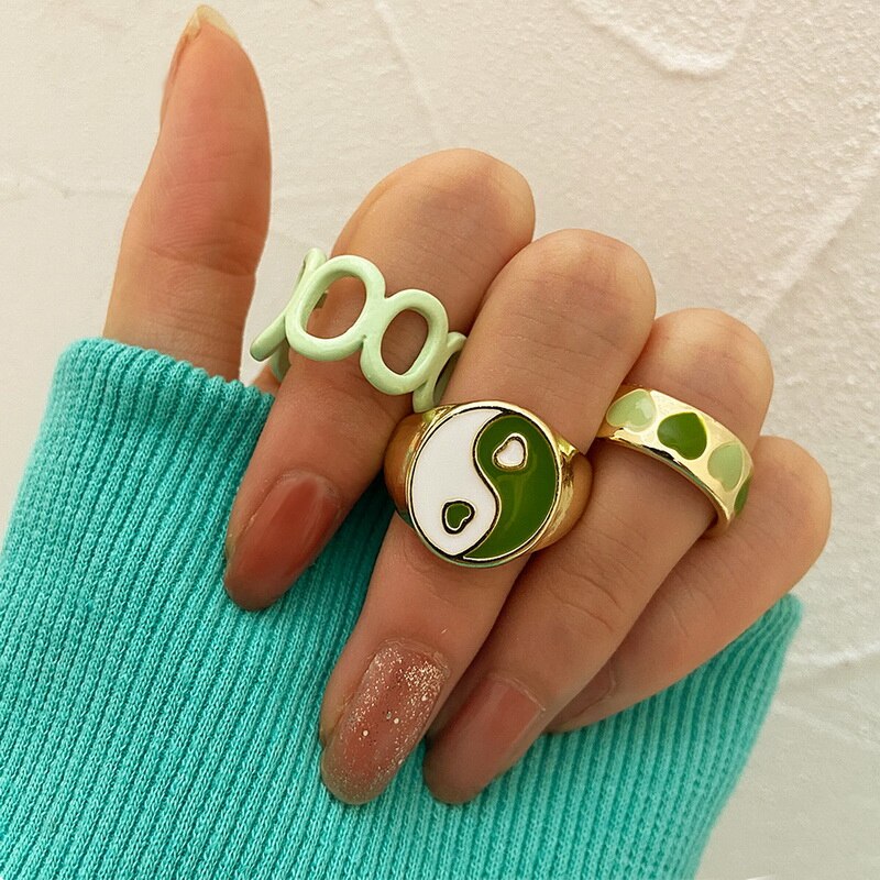 Bohemian Rings set