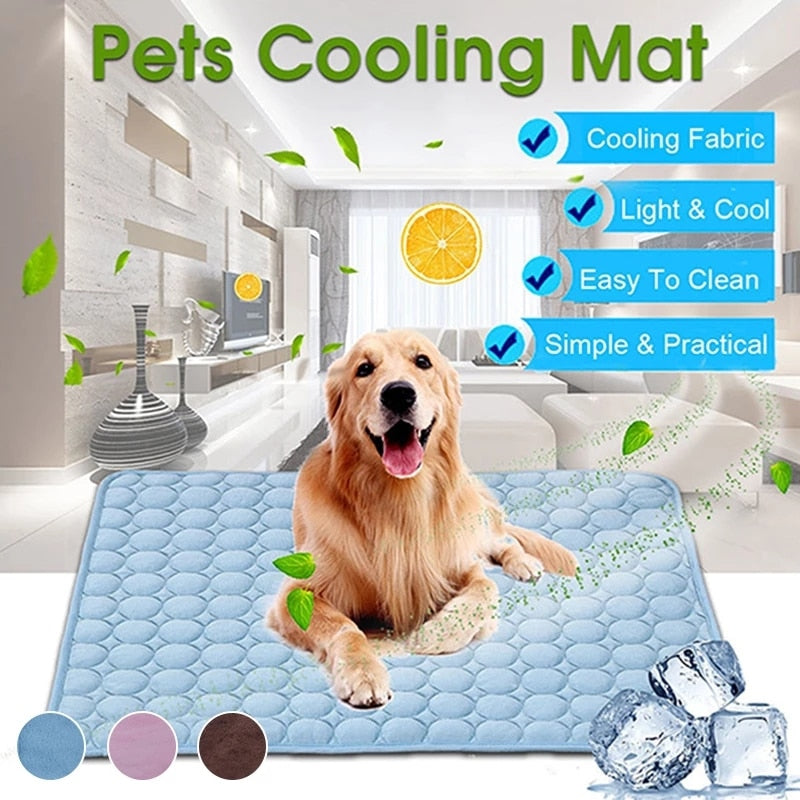 Dog cooling mat